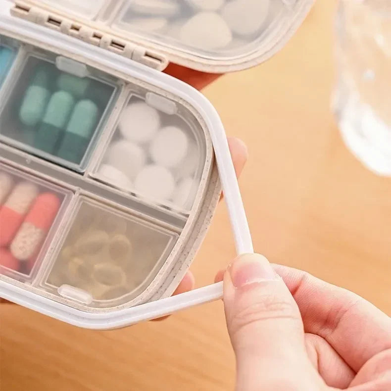 PillBox Organizer - Caixa Organizadora de Comprimidos Portátil (Compre 1 leve 2)